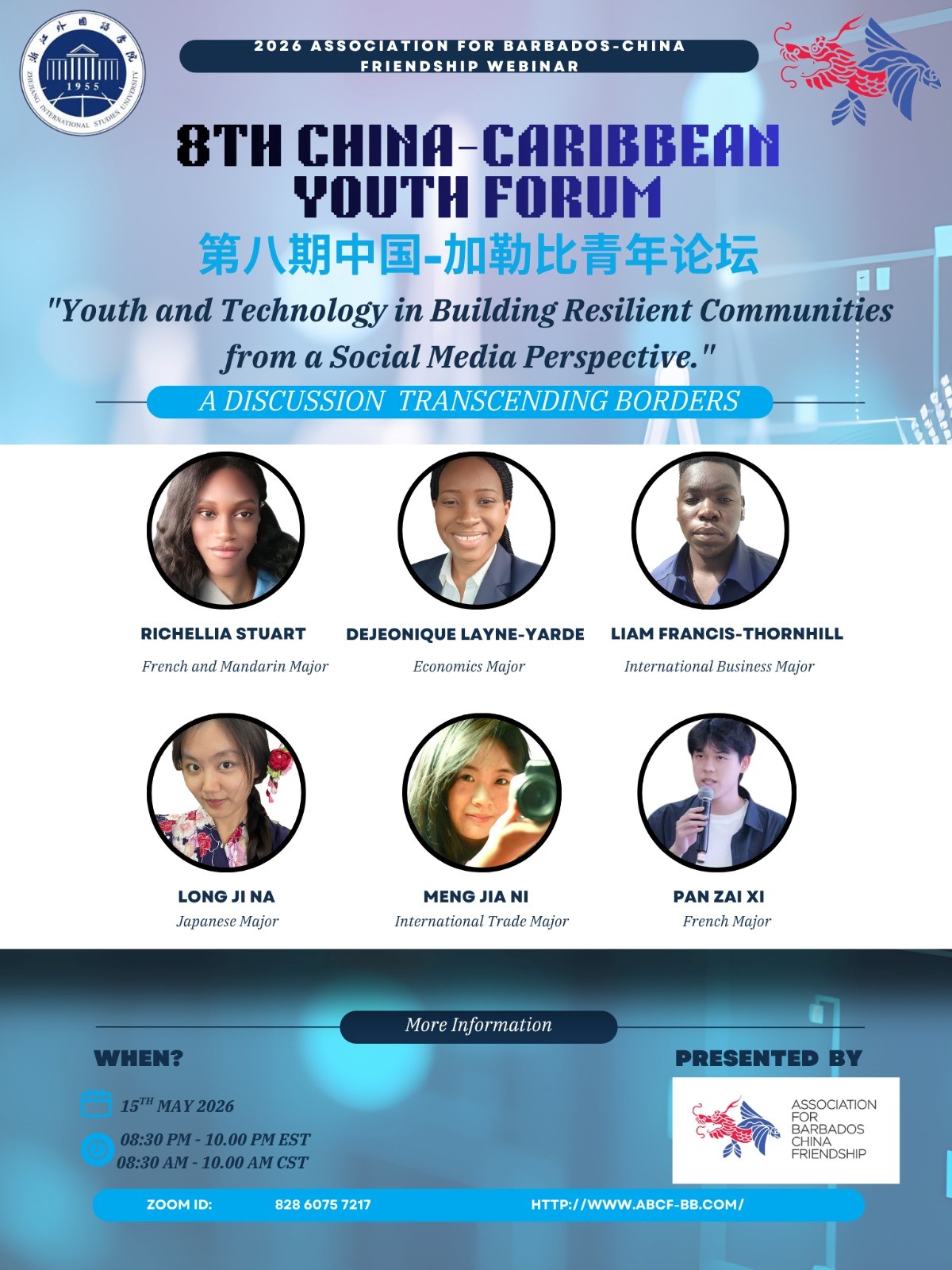 8th ABCF-ZISU Youth Forum